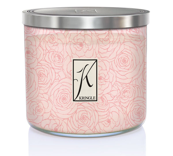 kringle candle Chiffon Parfait Peony 3-Wick Candle