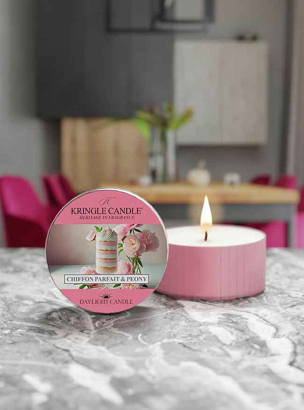 Kringle Candle Chiffon Parfait Peony DayLight