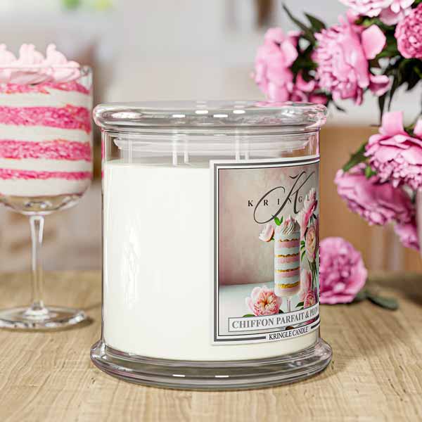 Kringle Candle Chiffon Parfait Peony XL 4-wick