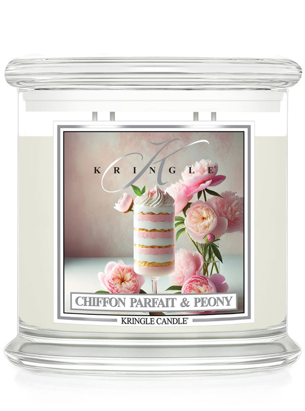 kringle candle Chiffon Parfait Peony XL 4-wick