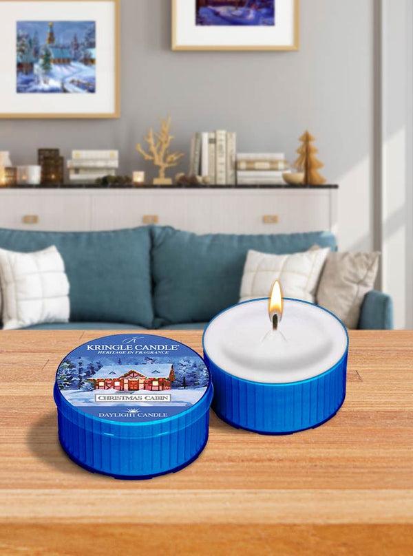 Kringle Candle Christmas Cabin DayLight