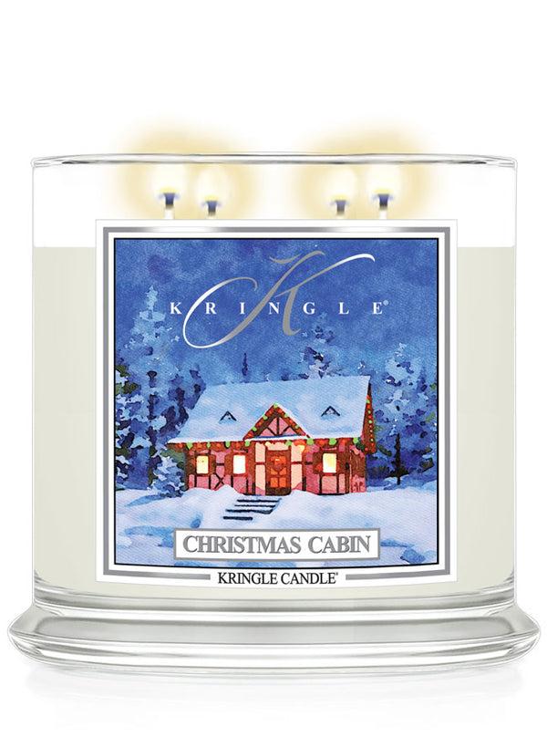 Kringle Candle Christmas Cabin XL 4-wick