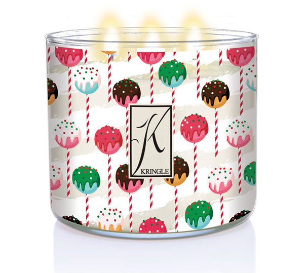 Kringle Candle Christmas Cake Pops 3-wick