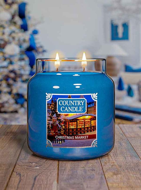 Kringle Candle Christmas Market Medium 2-wick