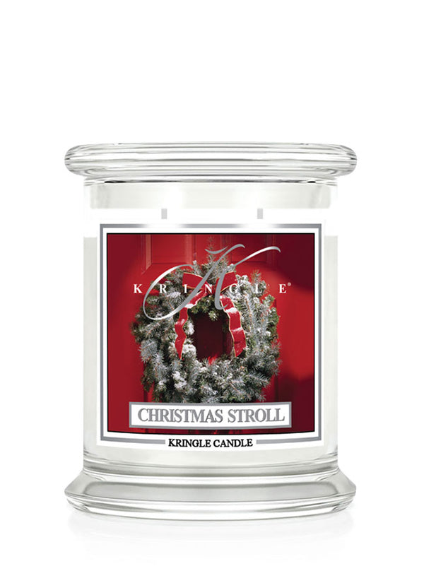 kringle candle Christmas Stroll Medium 2-wick