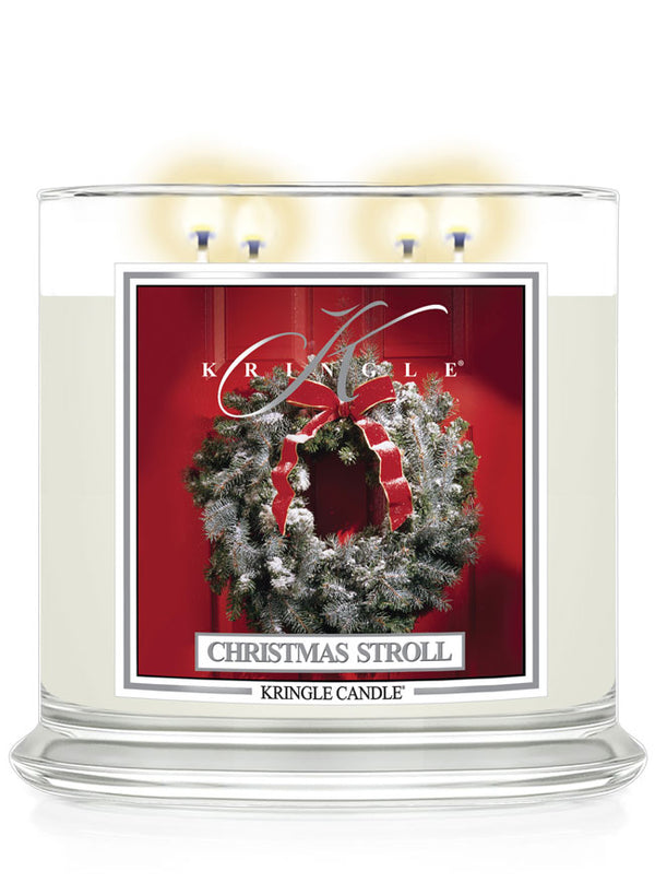 Kringle Candle Christmas Stroll XL 4-wick
