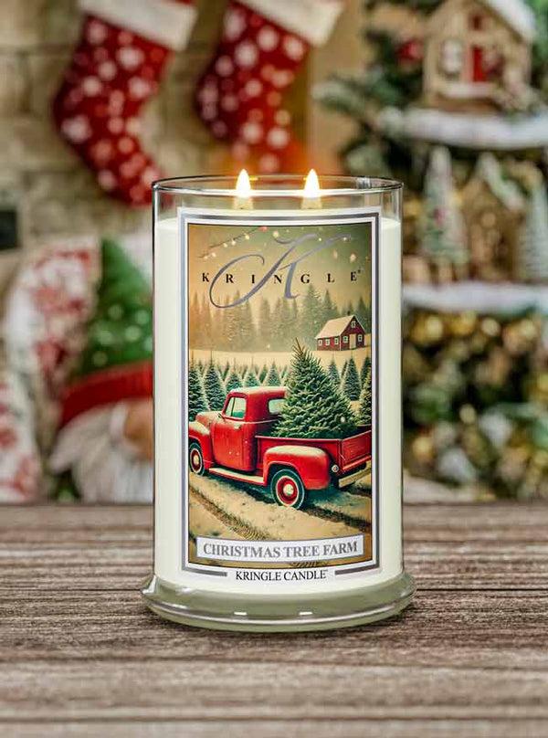 Kringle Candle Christmas Tree Farm Large 2-Wick