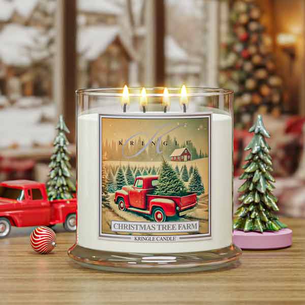 Kringle Candle Christmas Tree Farm XL 4-Wick
