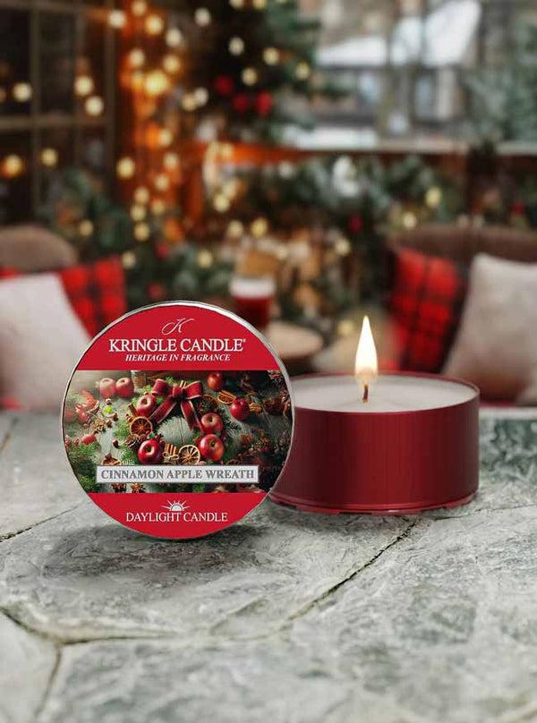 Kringle Candle Cinnamon Apple Wreath DayLight