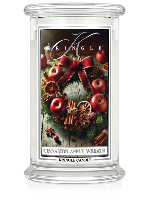 kringle candle Cinnamon Apple Wreath Large 2-Wick