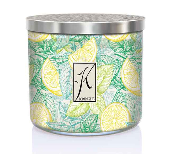 kringle candle Citrus & Sage 3-wick