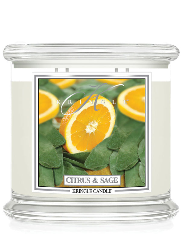 kringle candle Citrus & Sage XL 4-wick