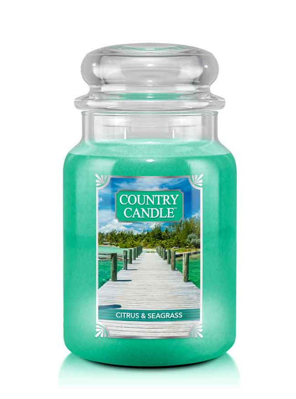 kringle candle Citrus & Seagrass Large Jar