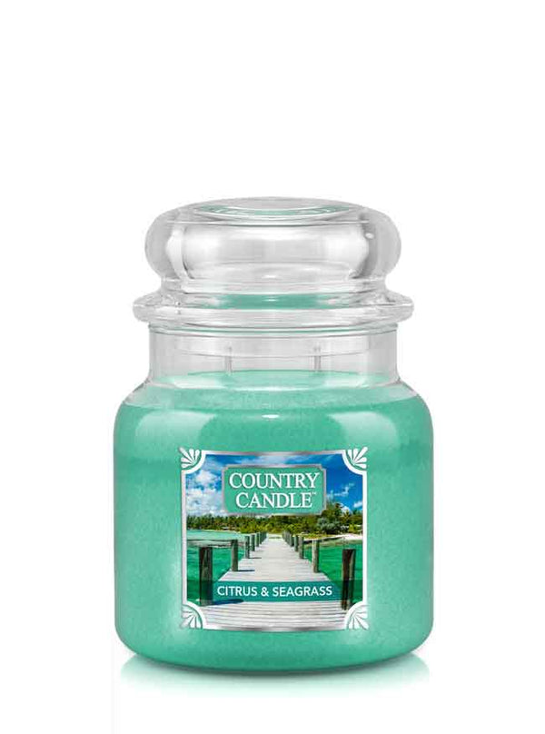 Kringle Candle Citrus & Seagrass Medium 2-wick