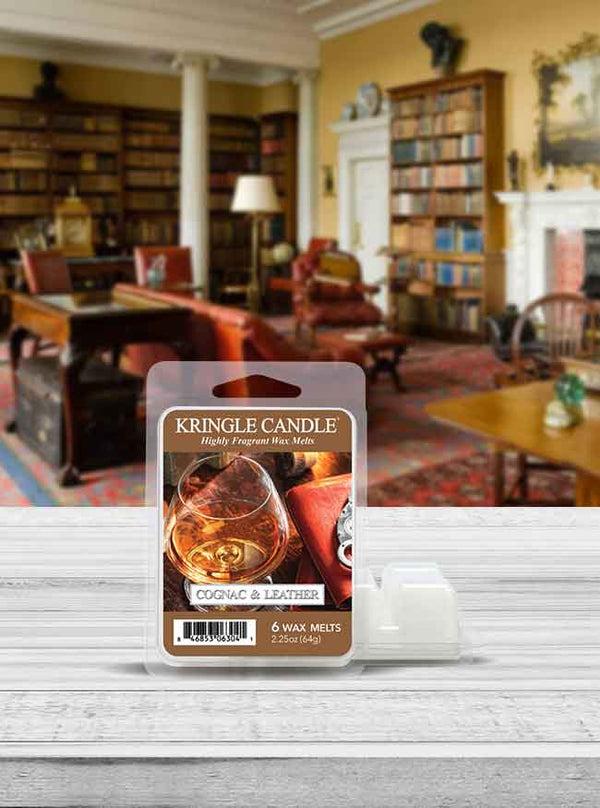 Kringle Candle Cognac & Leather Wax Melt