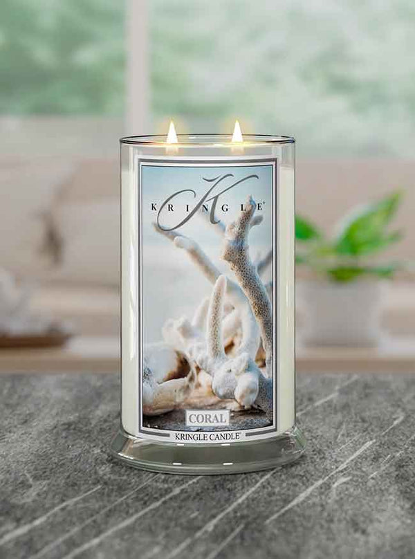 Kringle Candle Coral Large 2-Wick