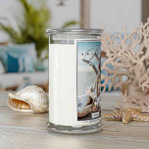 Kringle Candle Coral Large 2-Wick