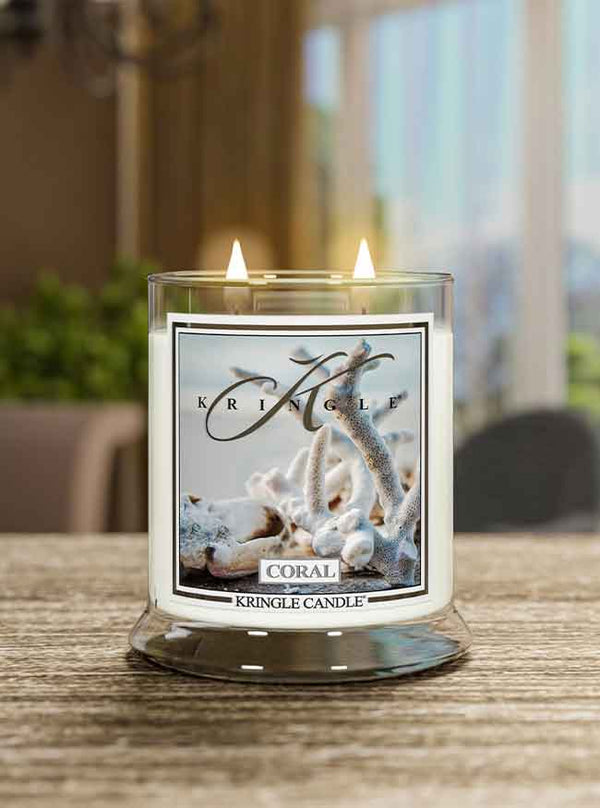 Kringle Candle Coral Medium 2-wick