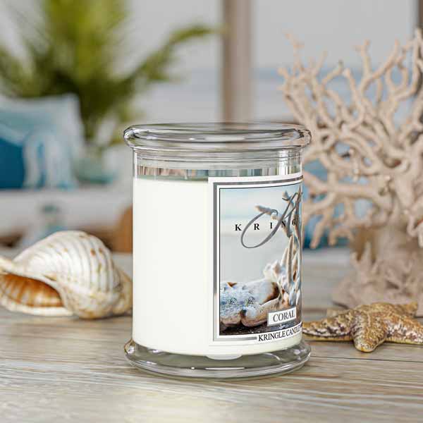 Kringle Candle Coral Medium 2-wick