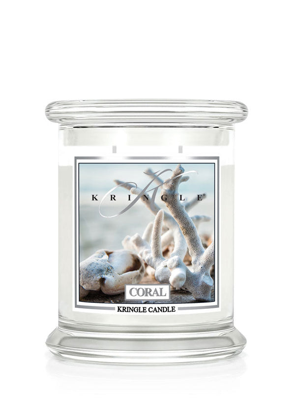 kringle candle Coral Medium 2-wick