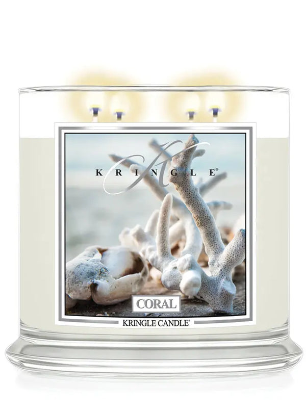 Kringle Candle Coral XL 4-wick