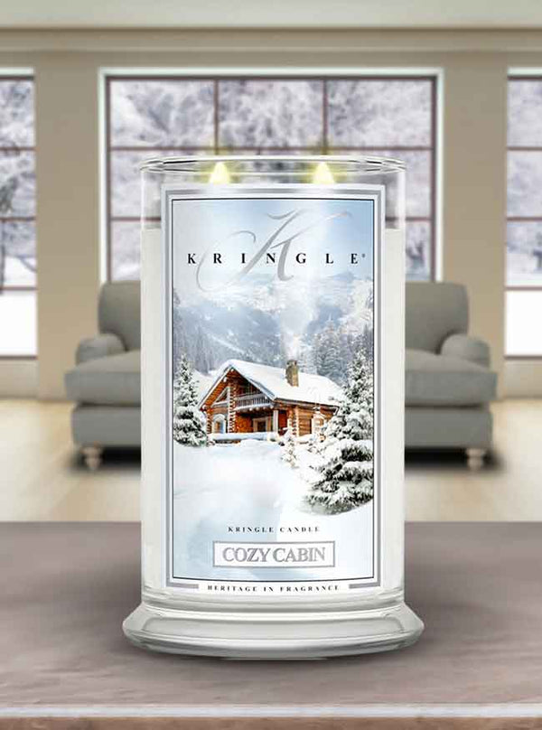 Kringle Candle Cozy Cabin Large 2-wick
