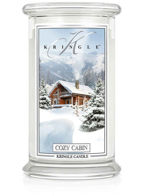 kringle candle Cozy Cabin Large 2-wick