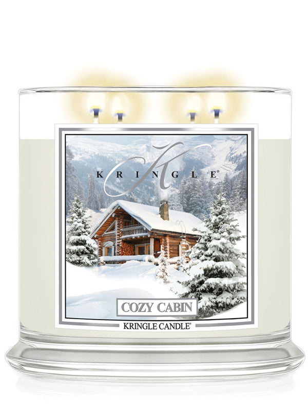 Kringle Candle Cozy Cabin XL 4-wick