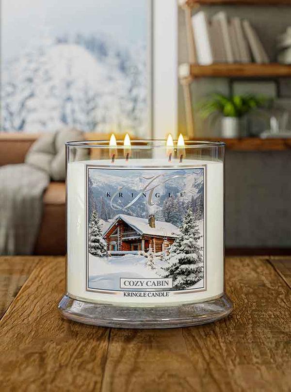 Kringle Candle Cozy Cabin XL 4-wick