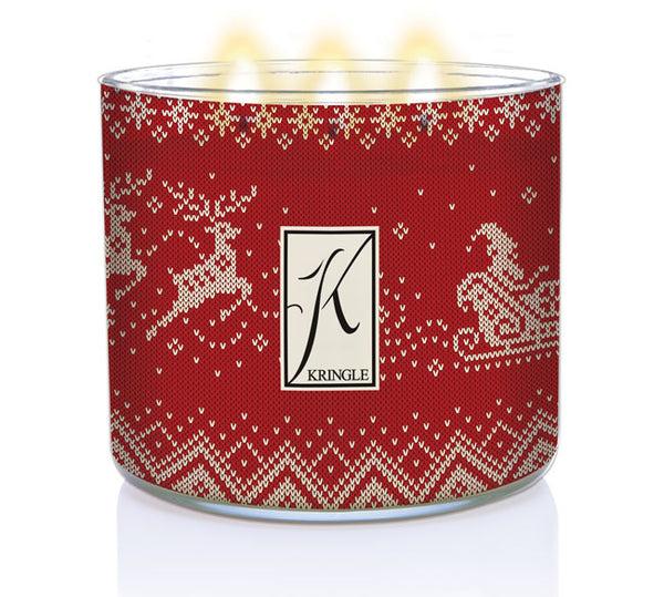 Kringle Candle Cozy Christmas 3-wick