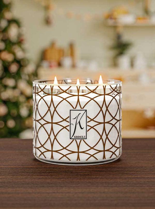 Kringle Candle Crinkle Cookies 3-wick