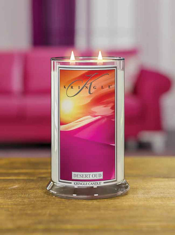 Kringle Candle Desert Oud Large 2-wick