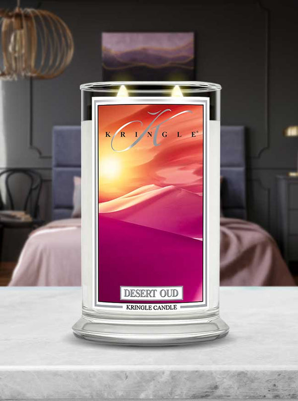 Kringle Candle Desert Oud Large 2-wick