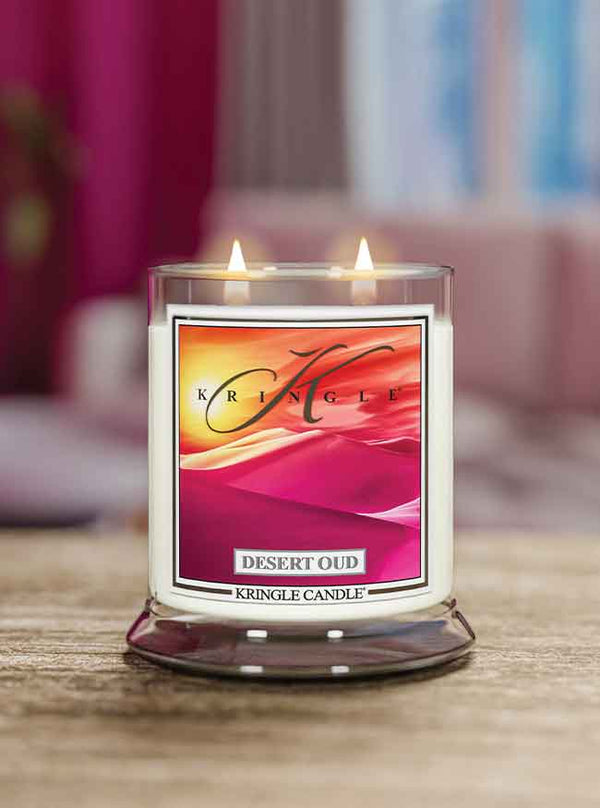 Kringle Candle Desert Oud Medium 2-wick