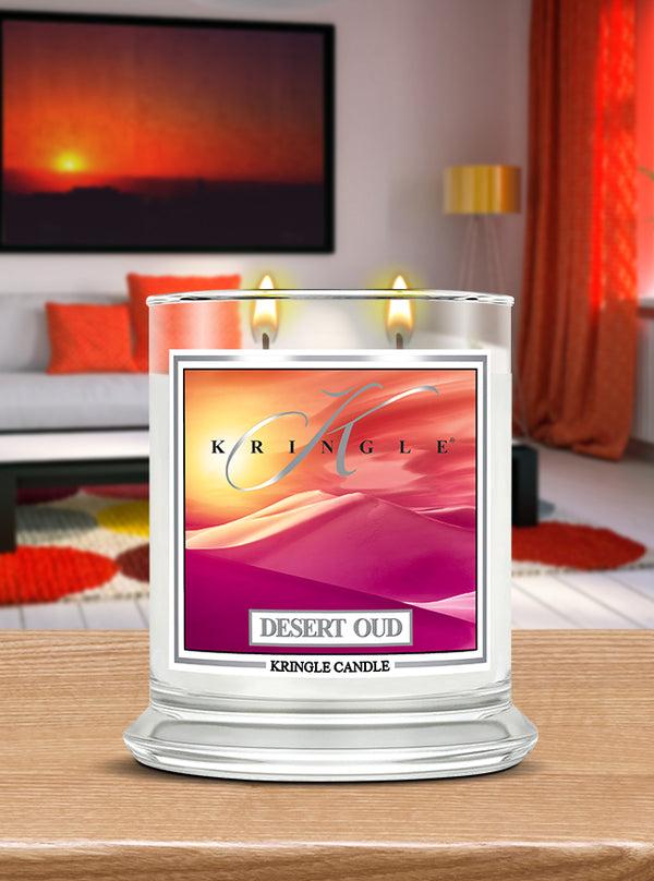 Kringle Candle Desert Oud Medium 2-wick