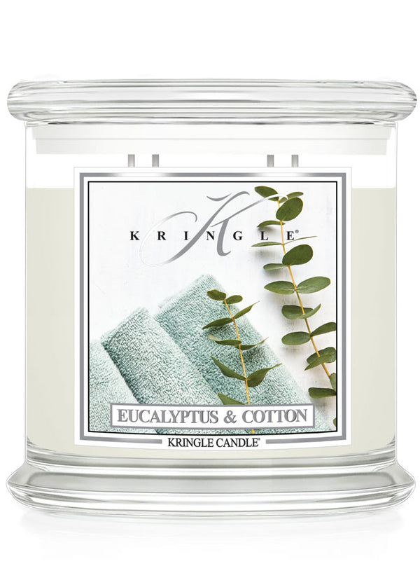 kringle candle Eucalyptus & Cotton XL 4-wick