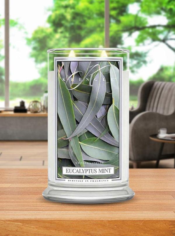 Kringle Candle Eucalyptus Mint Large 2-wick
