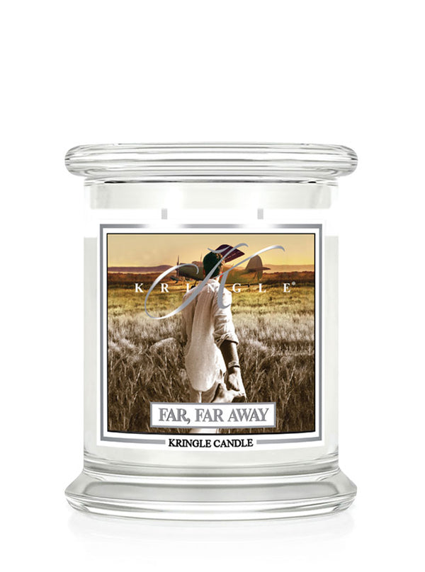 kringle candle Far Far Away Medium 2-wick
