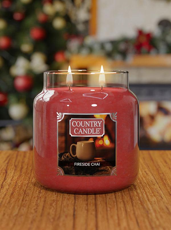 Kringle Candle Fireside Chai Medium 2-wick
