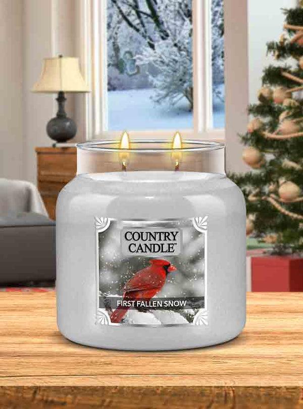 Kringle Candle First Fallen Snow Medium 2-wick