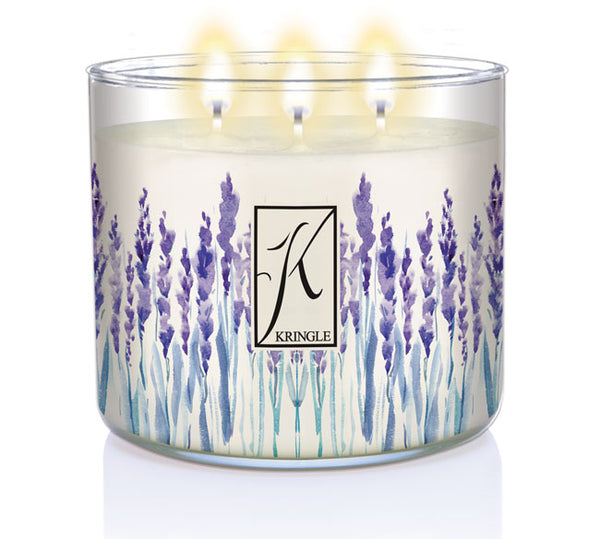 Kringle Candle French Lavender 3-wick