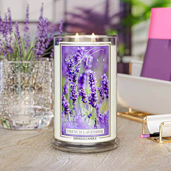 Kringle Candle French Lavender Large 2-wick