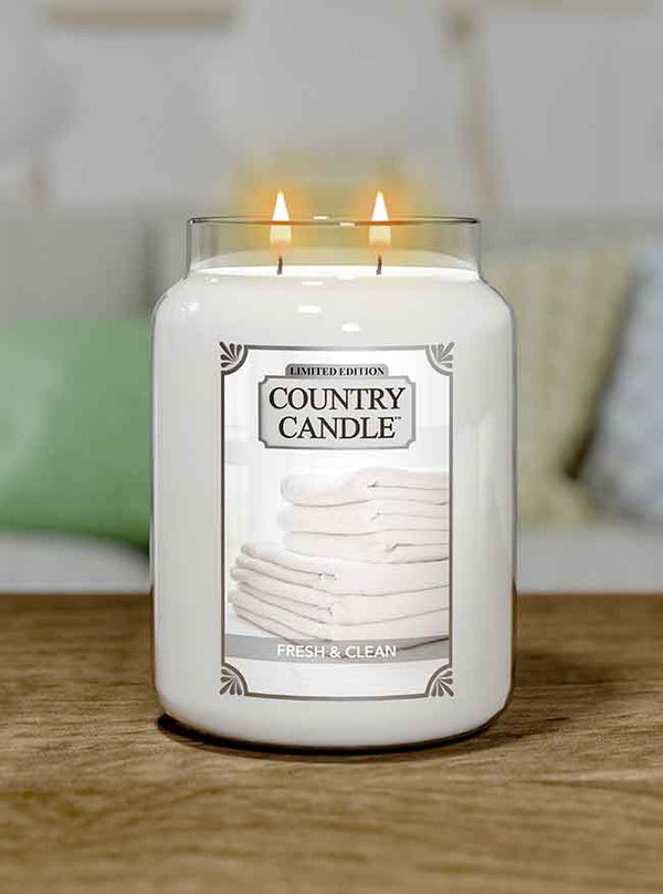Kringle Candle Fresh & Clean LE 2-wick
