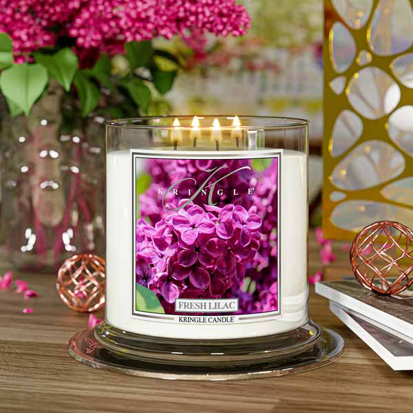 Kringle Candle Fresh Lilac XL 4-wick