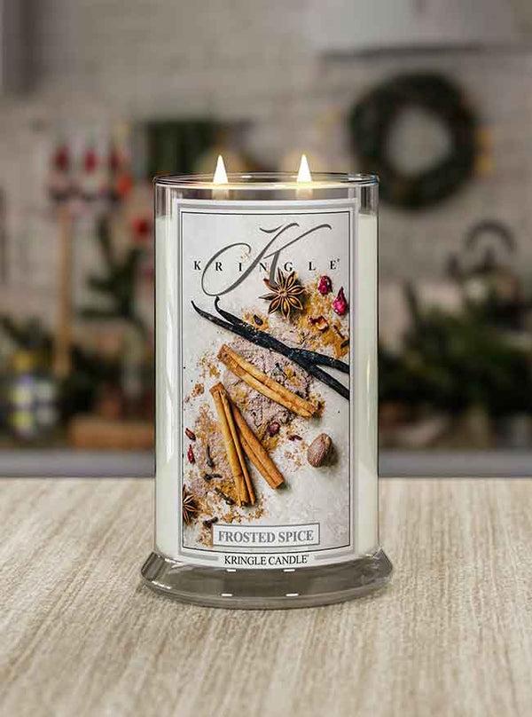 Kringle Candle Frosted Spice Large 2-Wick