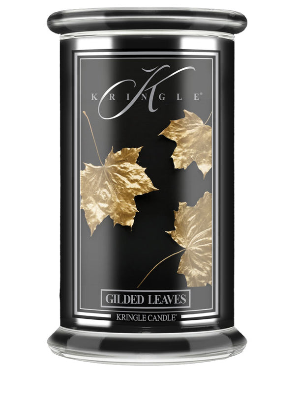 kringle candle Gilded Leaves Large 2-wick