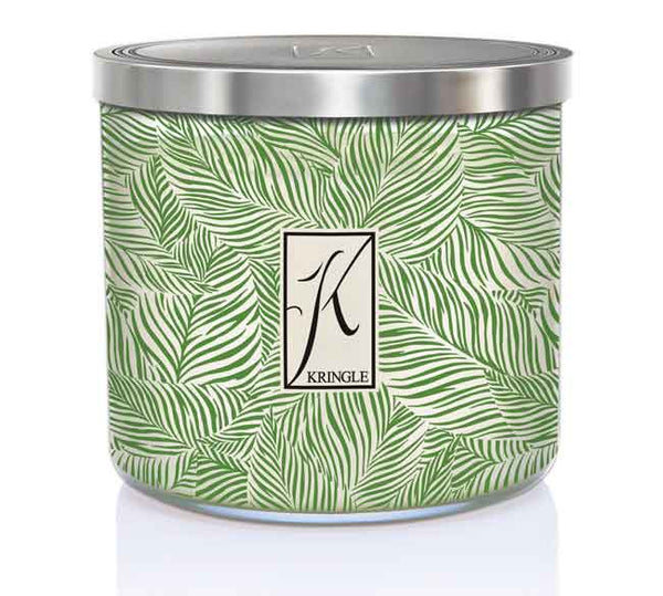 kringle candle Gingerlily & Palm 3-wick