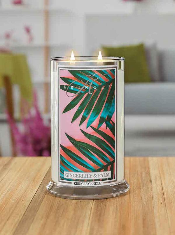 Kringle Candle Gingerlily & Palm Large 2-wick