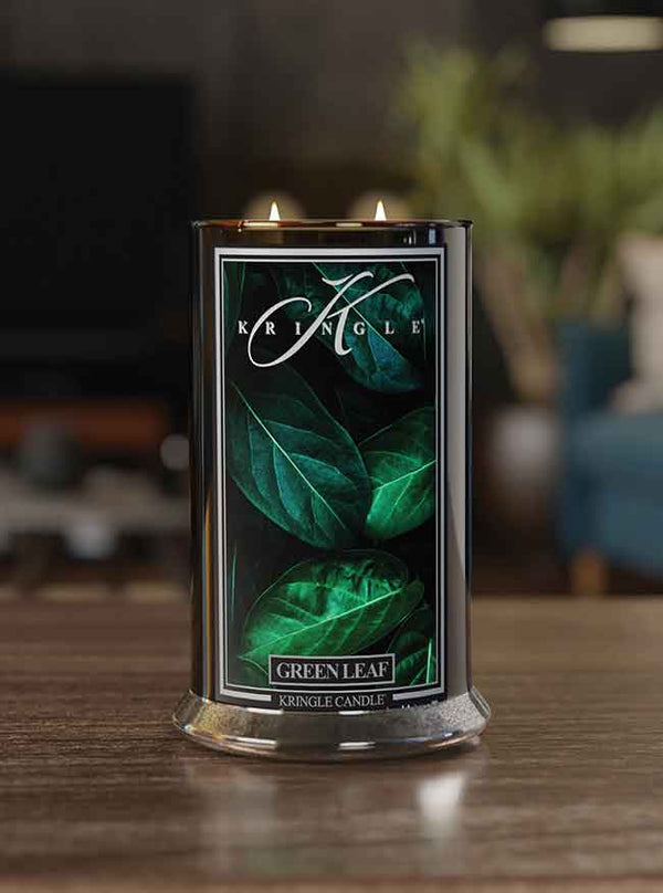 Kringle Candle Green Leaf Large 2-wick