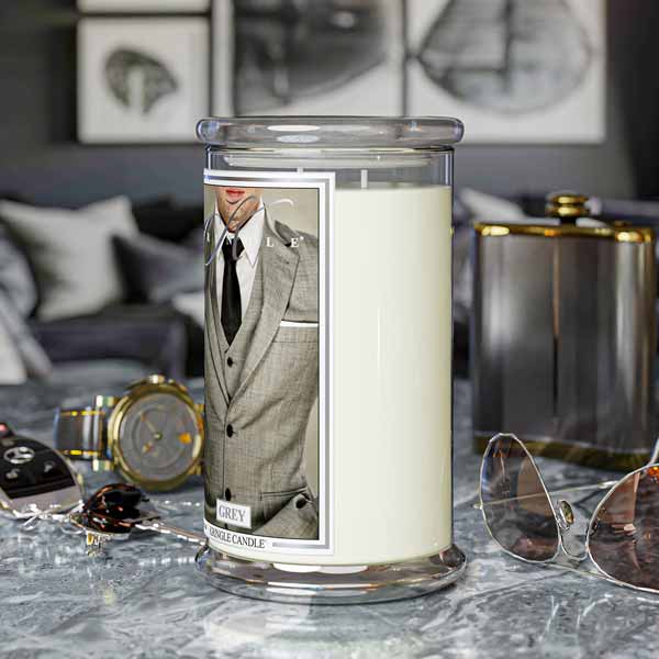 Kringle Candle Grey Large 2-wick
